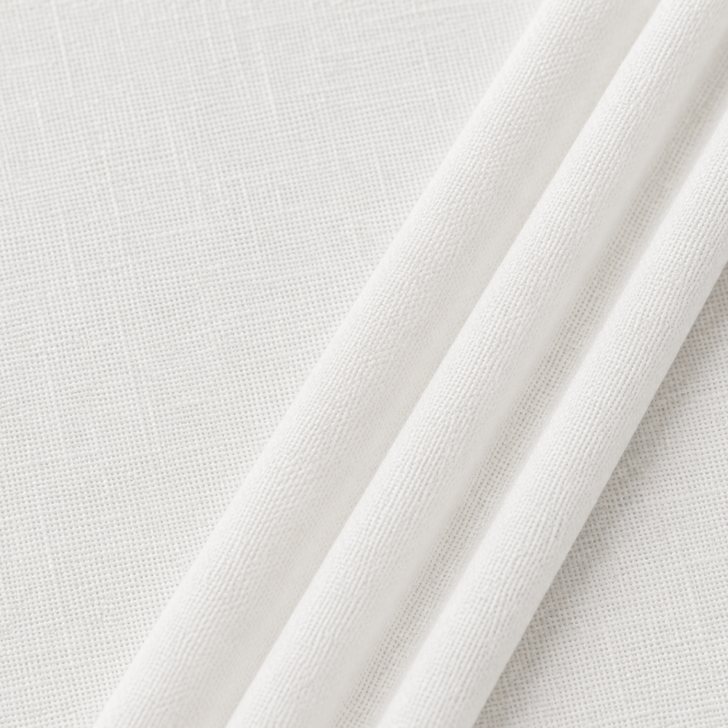 Linen look polyester